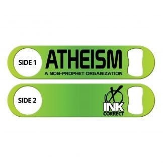 Atheism A Non-Prophet Organization Funny Flat Speed Opener