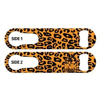 Cheetah Pattern Flat PSR Bottle Opener