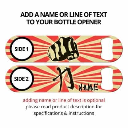 Fist Of Fury Speed Opener With Personalization