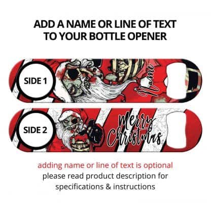 Dead Santa Christmas Edition Speed Opener With Personalization