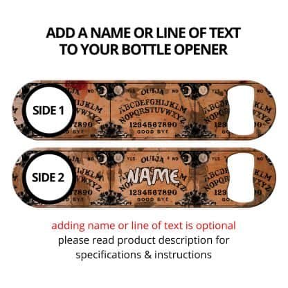 Ouija Board Flat Speed Opener With Personalization