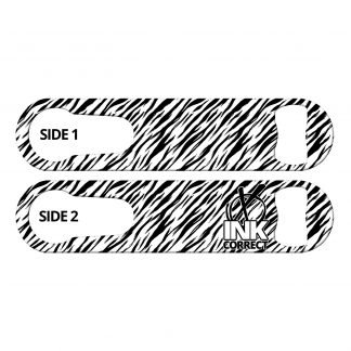 Tiger Pattern Flat PSR Bottle Opener