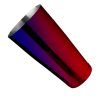 Red & Blue Stainless Steel 28 oz Cocktail Shaker With Weighted Bottom