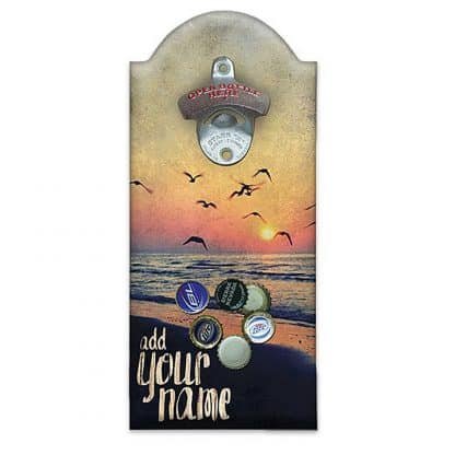 Cool Sunset Customizable Wall Mounted Bottle Opener