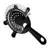 Black Metallic Classic Bartender Strainer