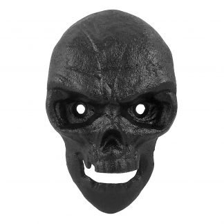 Black Skull Stationary Cast Iron Wall Mounted Bottle Opener