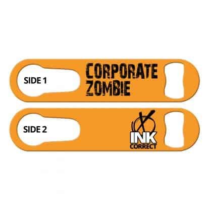 Corporate Zombie Bar Key With Built-In Pour Spout Remover