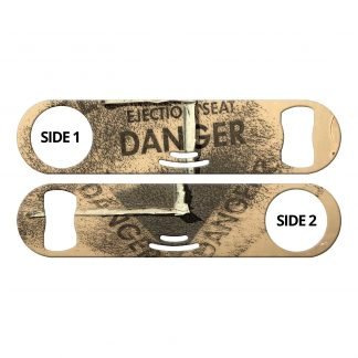 Danger Tan Flat Strainer Bottle Opener