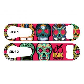 Day of the Dead Sugar Skulls Bar Key With Built-In Pour Spout Remover