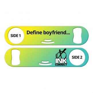 Define Boyfriend Flat Strainer Bottle Opener