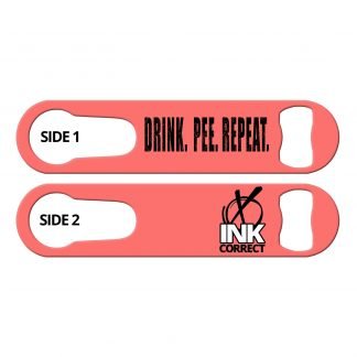 Drink Pee Repeat Bar Key With Built-In Pour Spout Remover