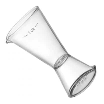 Glass Bartender Double Sided Jigger