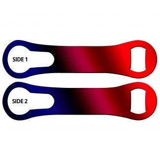 Metallic Red & Blue Naked V-Rod Opener