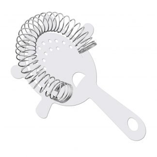 White Classic Bartender Strainer