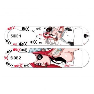 Arrrg Pirate Sexy Girl Pour Spout Remover Bottle Opener by Professional Artist Martin Abel