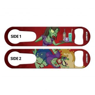 Bar of the Dead 2-in-1 Multi Purpose Bottle Opener by Professional Artist Noel Saabye