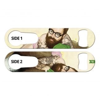 Bear Hug 2-in-1 Multi Purpose Bottle Opener by Professional Artist Keith P. Rein