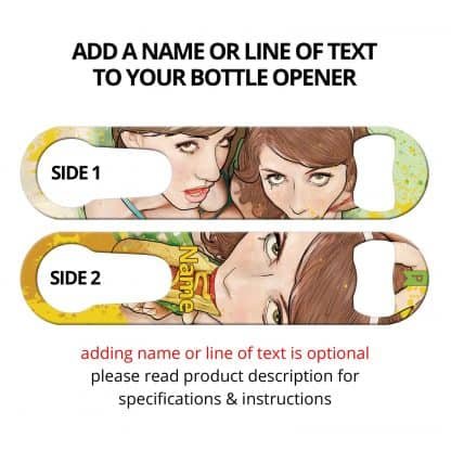 Dirty Picnic Commissioned Art PSR Bottle Opener With Personalization