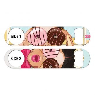 Donut Fun Flat Speed Bottle Opener by Professional Artist Keith P. Rein