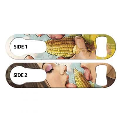 Food Porn 2-in-1 Multi Purpose Bottle Opener by Professional Artist Keith P. Rein