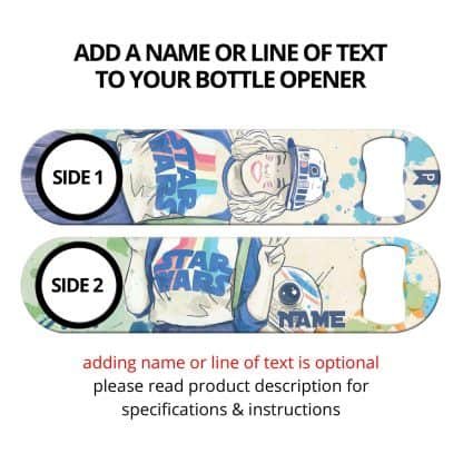 Geek Fans Commissioned Art Speed Bottle Opener With Personalization