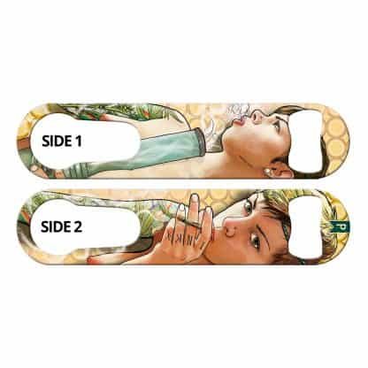 Keeping it Green 2-in-1 Multi Purpose Bottle Opener by Professional Artist Keith P. Rein