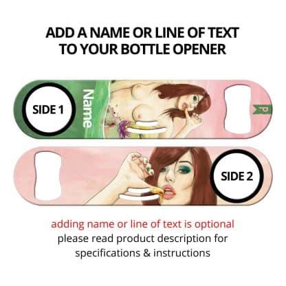 Lily Du Lac Commissioned Art Strainer Bottle Opener With Personalization