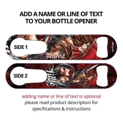 Little Red Riding Hood Commissioned Art 2-in-1 PSR Bottle Opener With Personalization