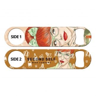 Manic Pixie Dream Girl Second Self Flat Speed Bottle Opener by Professional Artist Keith P. Rein