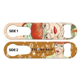 Manic Pixie Dream Girl Second Self 2-in-1 Multi Purpose Bottle Opener by Professional Artist Keith P. Rein