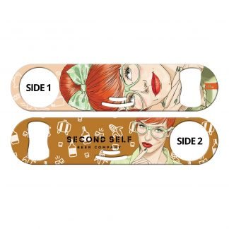 Manic Pixie Dream Girl Second Self 3-in-1 Multi Purpose Bottle Opener by Professional Artist Keith P. Rein