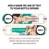 Promo The P is for Pizza Commissioned Art Strainer Bottle Opener With Personalization