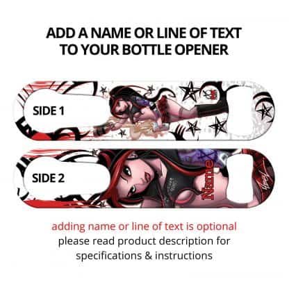 Sam The Bartender Commissioned Art PSR Bottle Opener With Personalization