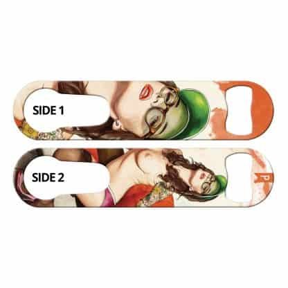 Self Portrait 2-in-1 Multi Purpose Bottle Opener by Professional Artist Keith P. Rein