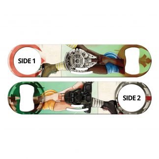 Skate Wars 3-in-1 Multi Purpose Bottle Opener by Professional Artist Keith P. Rein