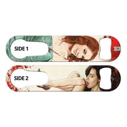 Slaughterhouse Starlets 2-in-1 Multi Purpose Bottle Opener by Professional Artist Keith P. Rein