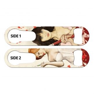 Slaughterhouse Starlets 2-in-1 Multi Purpose Bottle Opener by Professional Artist Keith P. Rein