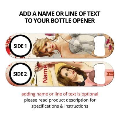 Slaughterhouse Starlets Commissioned Art Speed Bottle Opener With Personalization