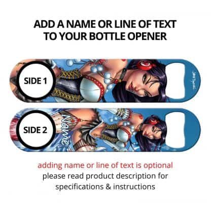 Snow White Commissioned Art Speed Bottle Opener With Personalization