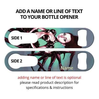 Commissioned Art Speed PSR Bottle Opener With Personalization