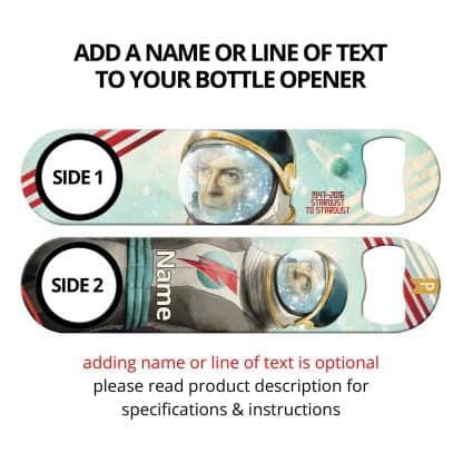 Stardust to Stardust Commissioned Art Speed Bottle Opener With Personalization