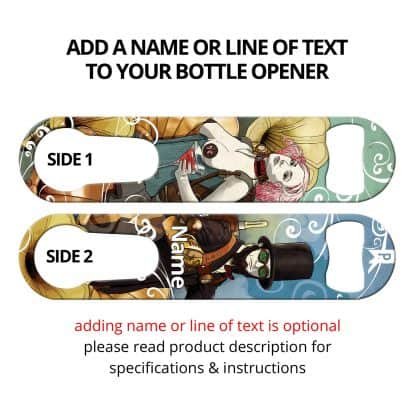 Steampunk Commissioned Art PSR Bottle Opener With Personalization