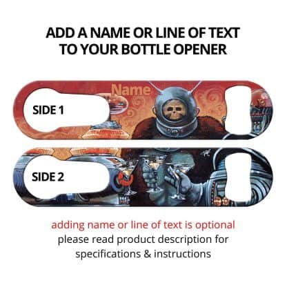 The Bots Commissioned Art PSR Bottle Opener With Personalization