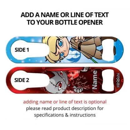 The Force Commissioned Art PSR Bottle Opener With Personalization
