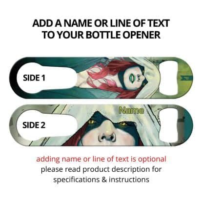 Thru the Woods Commissioned Art PSR Bottle Opener With Personalization