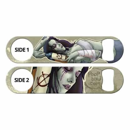 Ty The Bartender Flat Speed Bottle Opener by Professional Artist Mike Groves