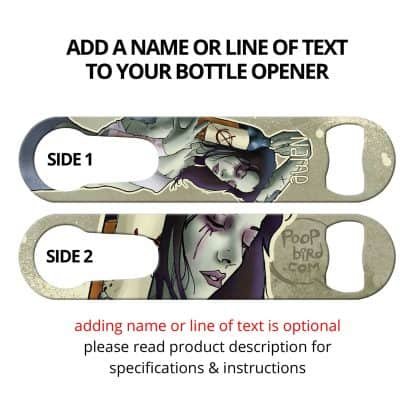 Ty The Bartender Commissioned Art PSR Bottle Opener With Personalization