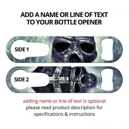Commissioned Art PSR Bottle Opener With Personalization