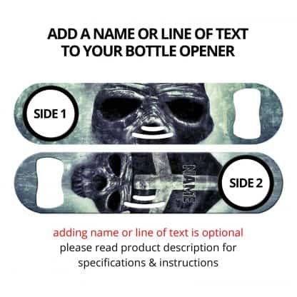 Vatican Skulls Commissioned Art Strainer Bottle Opener With Personalization