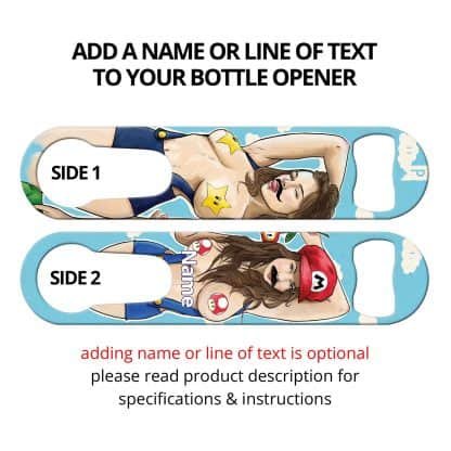 We Are Here To Clean Your Pipes Commissioned Art PSR Bottle Opener With Personalization